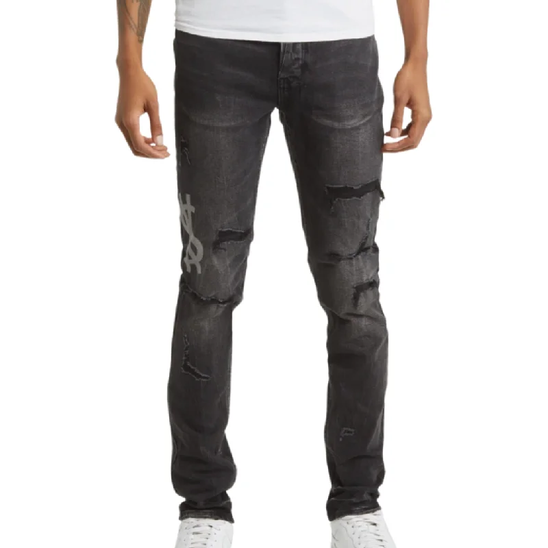 Yoga Jeans for Stretch -Ksubi Van Winkle Black Krush Jeans