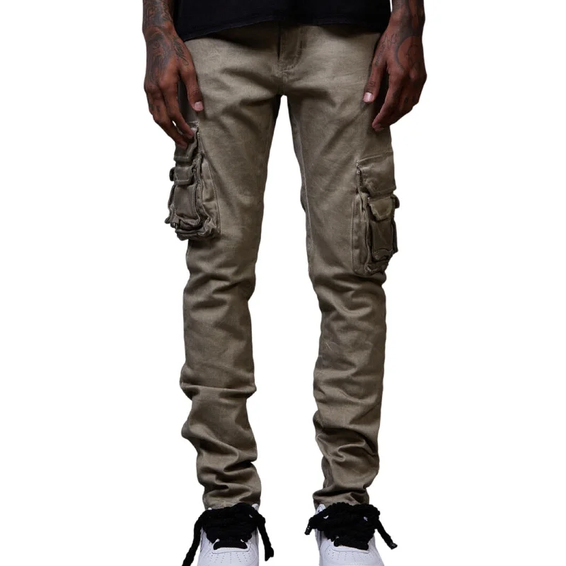 School Jeans for Uniform -GFTD “Solace” Khaki Jeans