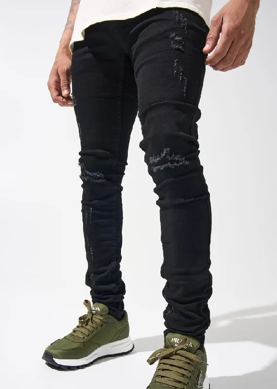 Designer Jeans for Luxury -Serenede “Midnight Black” Jeans