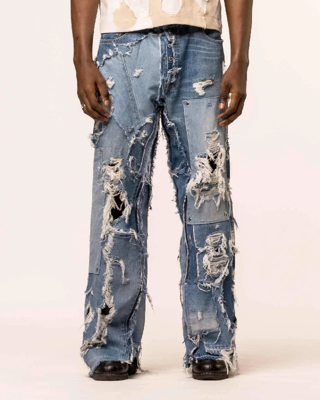 Belt Loops Jeans for Accessorizing -Jeans Ripped