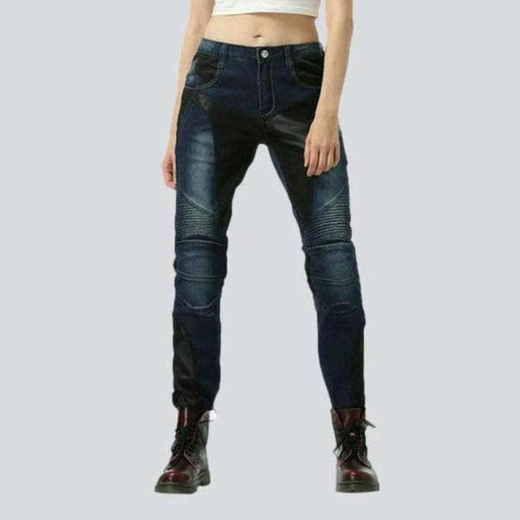 Mini Shorts Jeans for Youthful -Summer breathable women's biker jeans