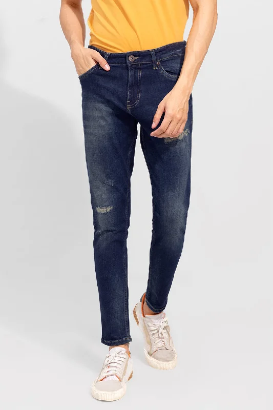 Organic Jeans for Natural -Oceanic Blue Skinny Jeans