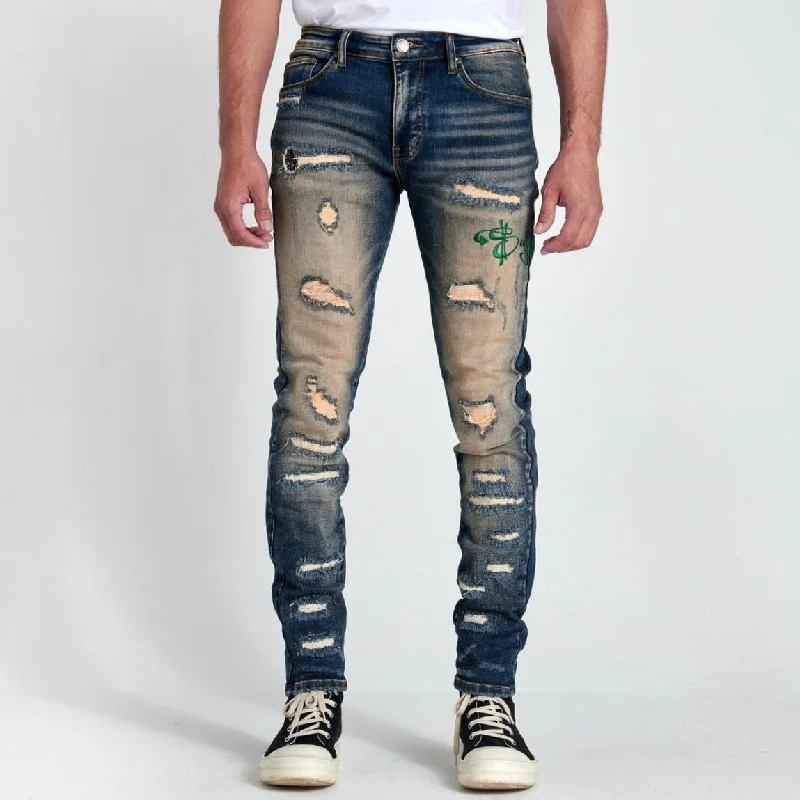 Capri Jeans for Beach Style -SugarHill “Dublin” Vintage Wash Jeans