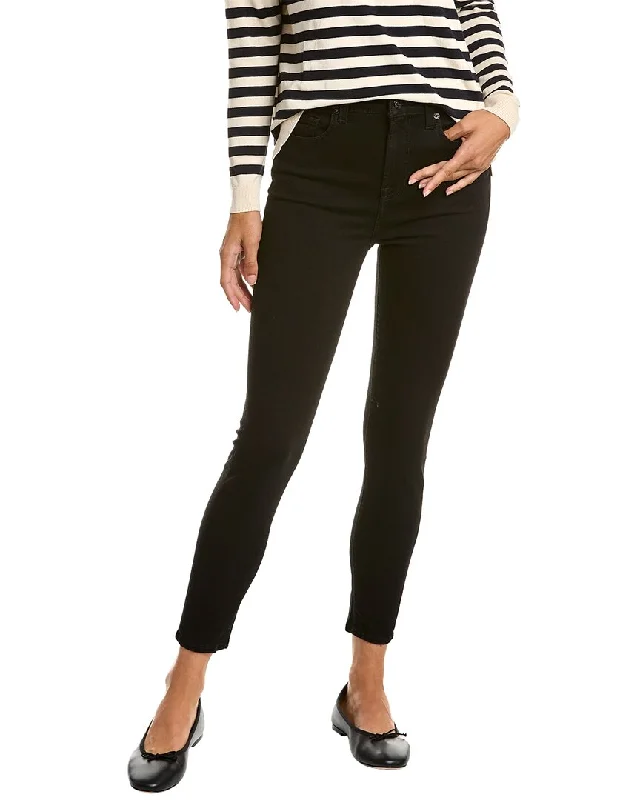 Elegant tight trousers for women with sleek design and tailored for a perfect fit -7 For All Mankind Aubrey Super High-Waist Rinse Skinny Jean