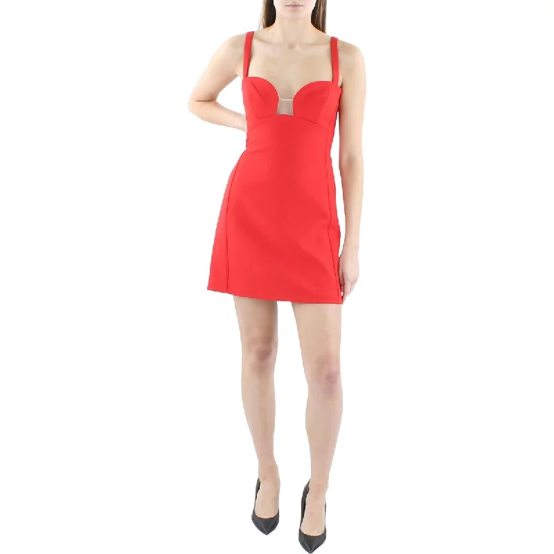 Party Dress for Pool Party -BCBGMAXAZRIA Womens Mini Sleeveless Cocktail And Party Dress