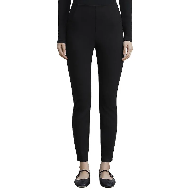 Skinny fit tight trousers for women with minimalistic design for clean look -Lafayette 148 New York Womens Greenwich Stretch  Ankle Pants