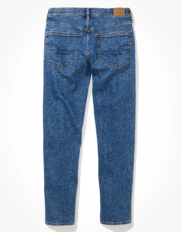 Tight cargo trousers for women with stylish pockets and slim cut for urban look -AE Stretch '90s Straight Jean