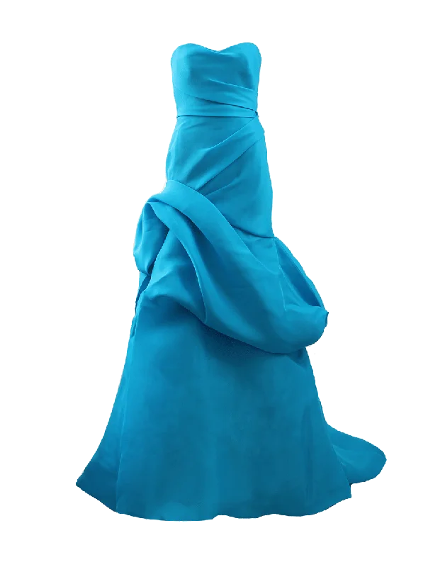 Off Shoulder Party Dress for Sexy Look -Draped Ball Gown