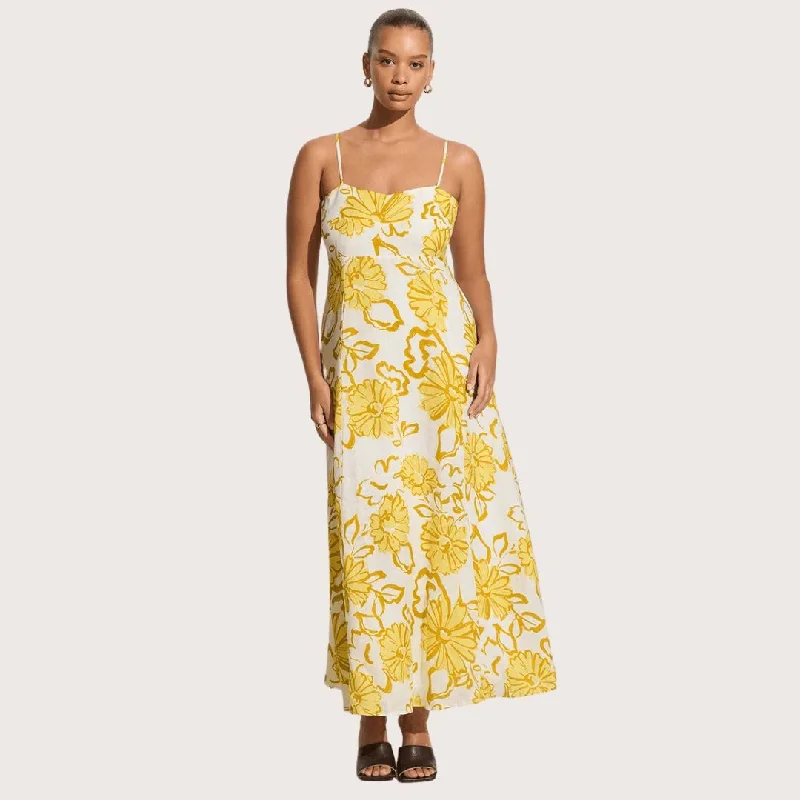 Graduation Dresses for Milestone -Sorso Midi Dress (Floral)