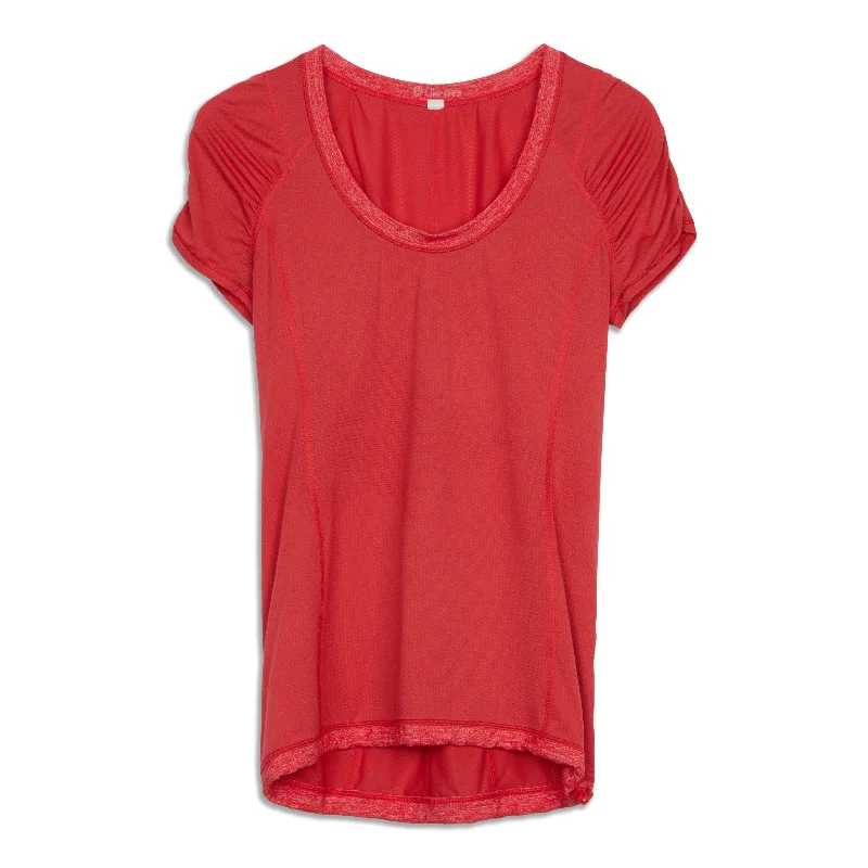 Hypoallergenic Blouses for Sensitive -Run Willpower Short Sleeve Shirt - Resale