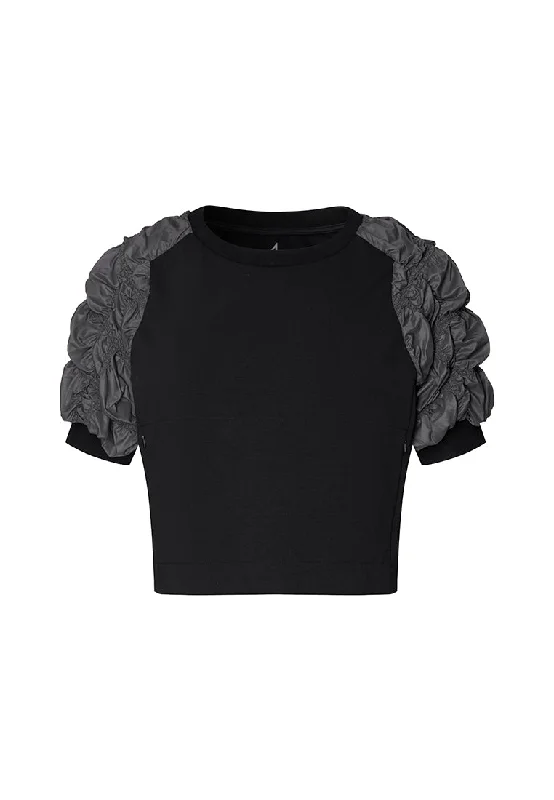 Off Shoulder Blouses for Sexy -AP Signature Short-Sleeve Sweatshirt