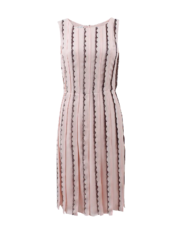 Graduation Dresses for Milestone -Lace Embroidered Dress