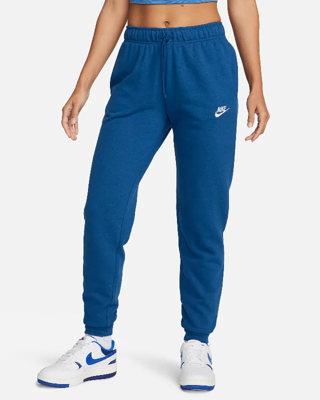 Stretch skinny tight trousers for women with full-length design and modern flair -Nike Sportswear Club Fleece DQ5191-476 Jogger Women's L Court Blue Pants APP414