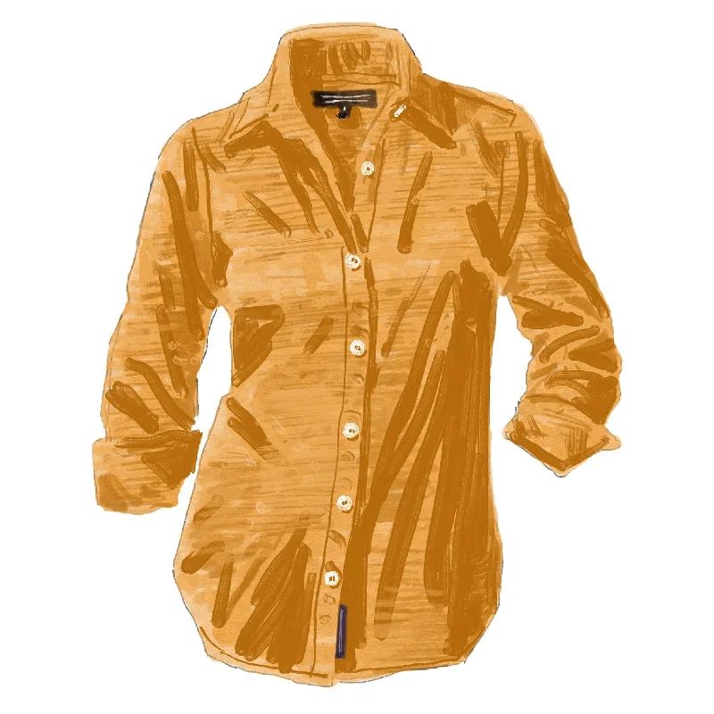 Nickel Free Blouses for Safety -Italian Linen Shirt