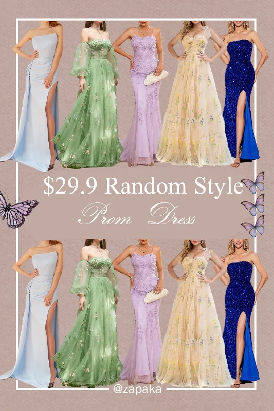 Mini Party Dress for Youthful Look -$29.9 Flash Sale-Random Prom Dress[US WAREHOUSE]