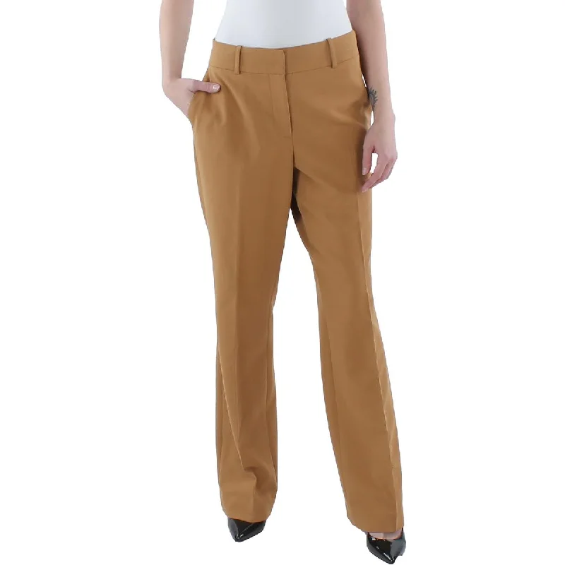 Formal tight trousers for women with sharp crease and sophisticated tailoring -Tommy Hilfiger Womens Sutton Slim Full Length Bootcut Pants