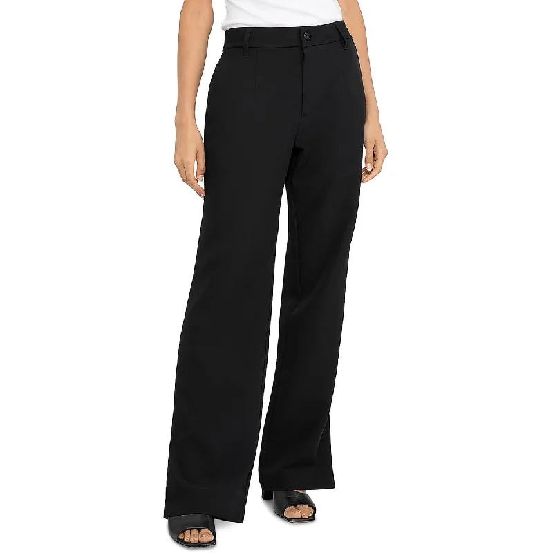 Formal tight trousers for women with sharp crease and sophisticated tailoring -Sanctuary Womens Noho Wide Leg Office Trouser Pants