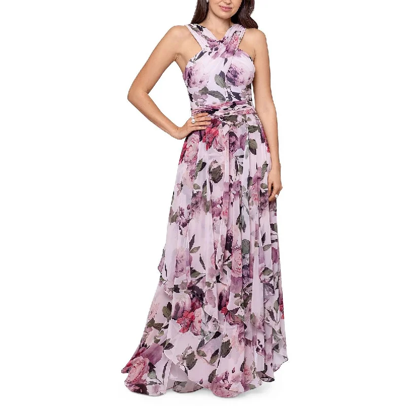 Formal Dresses for Occasions -Xscape Womens Criss-Cross Maxi Maxi Dress