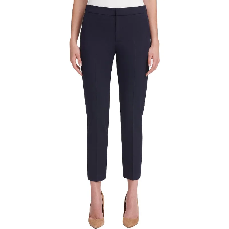 Statement tight trousers for women with bold color options for fashion-forward looks -Tommy Hilfiger Womens Stretch Waistband Mid Rise Dress Pants