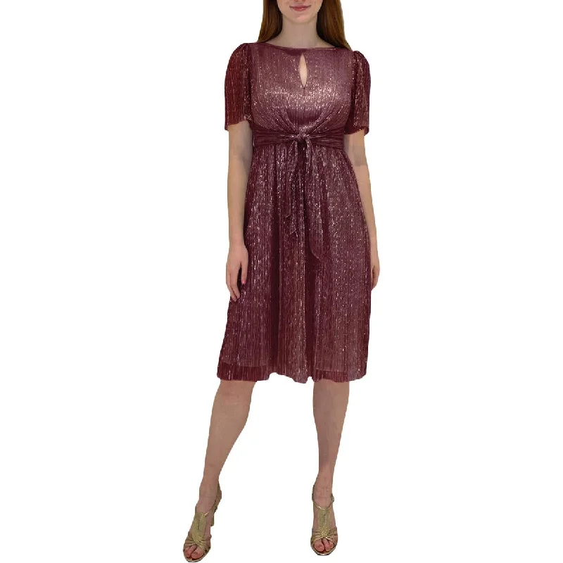 Pink Party Dress for Feminine Touch -Adrianna Papell Womens Blouson Knee-Length Cocktail and Party Dress