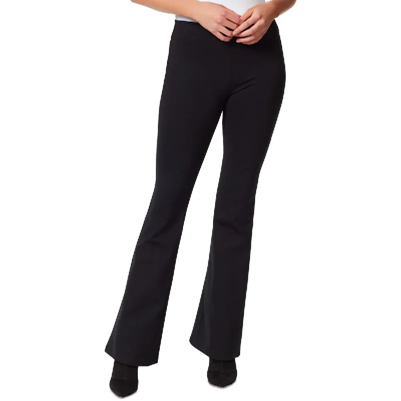 Tight trousers for men with tapered legs and sharp, tailored finish -Jessica Simpson Womens Ponte High Rise Flared Pants