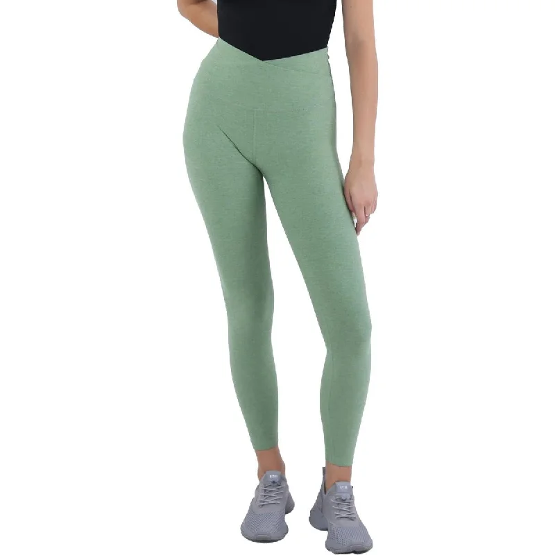 Relaxed fit tight trousers for men with stretch material for comfort and ease -Beyond Yoga Womens At Your Leisure High Waist Heathered Leggings