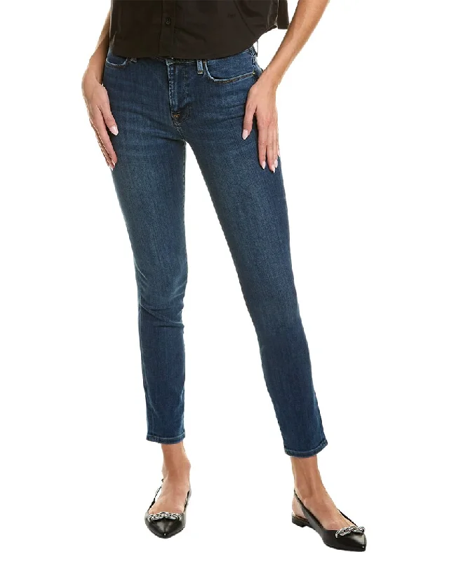 High-waisted tight trousers for women with tapered leg and vintage-inspired design -FRAME Denim Le High Dublin Skinny Jean