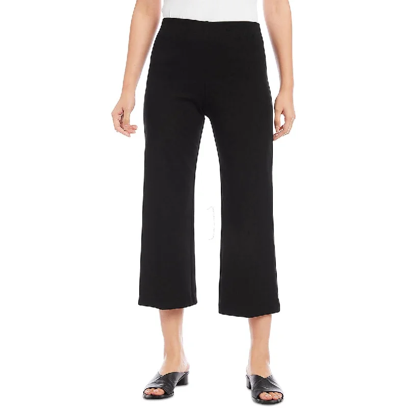 Elegant tight trousers for women with sleek design and tailored for a perfect fit -Karen Kane Womens Presley High Rise Work Wear Cropped Pants