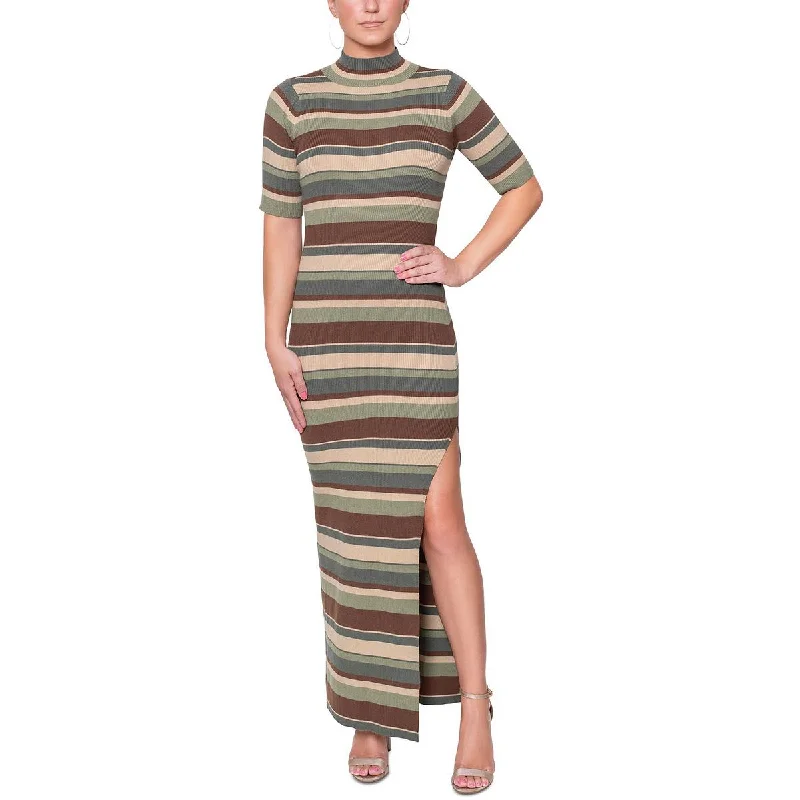 Birthday Dresses for Celebration -Rachel Rachel Roy Womens Esme Striped Maxi Sweaterdress