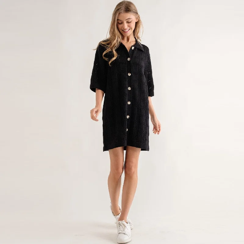 Christmas Dresses for Holiday -Aerin Dress (Black)